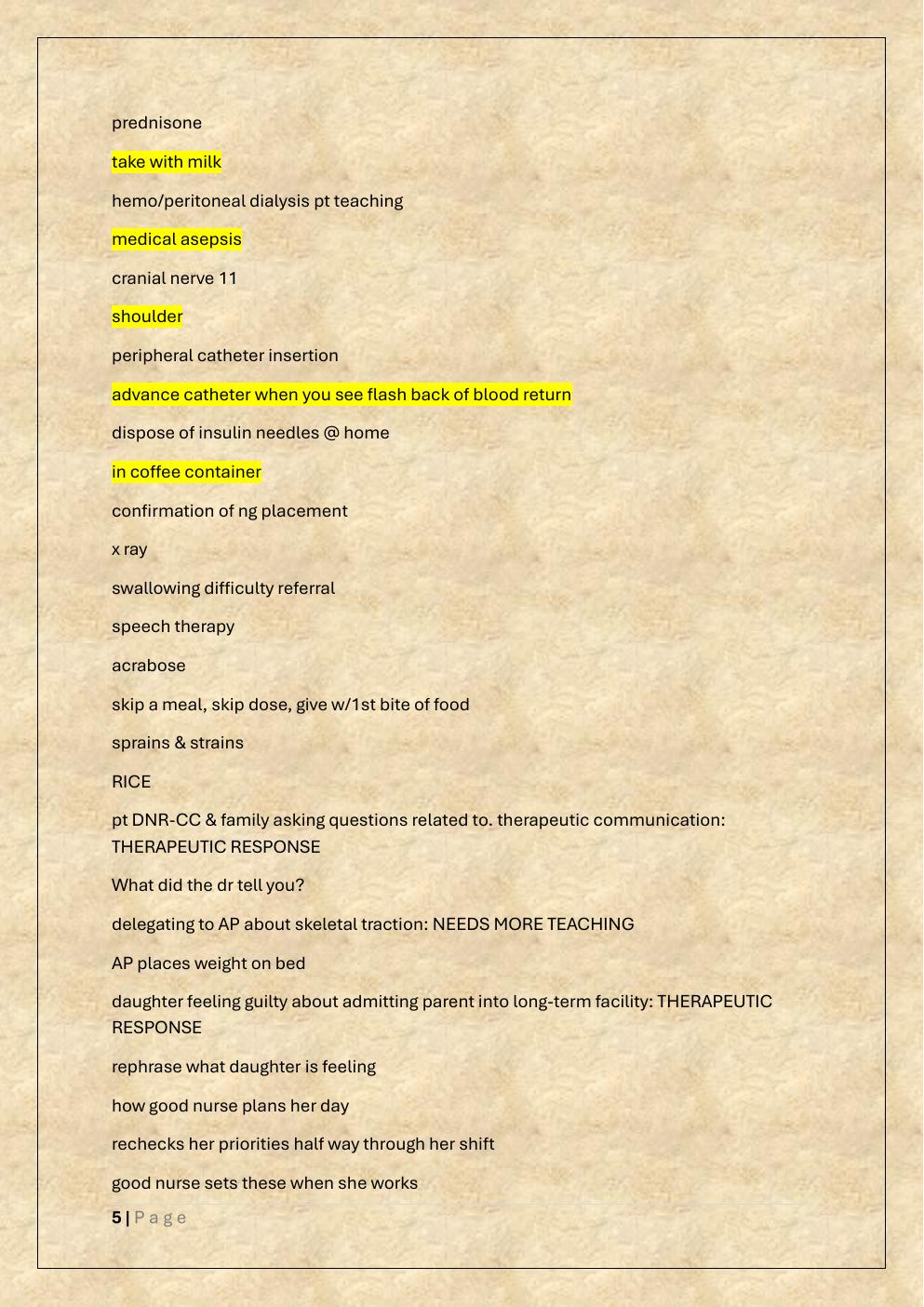 Preview page 5 of ATI RN COMPREHENSIVE EXIT |NURSING  REVIEW|EXAM