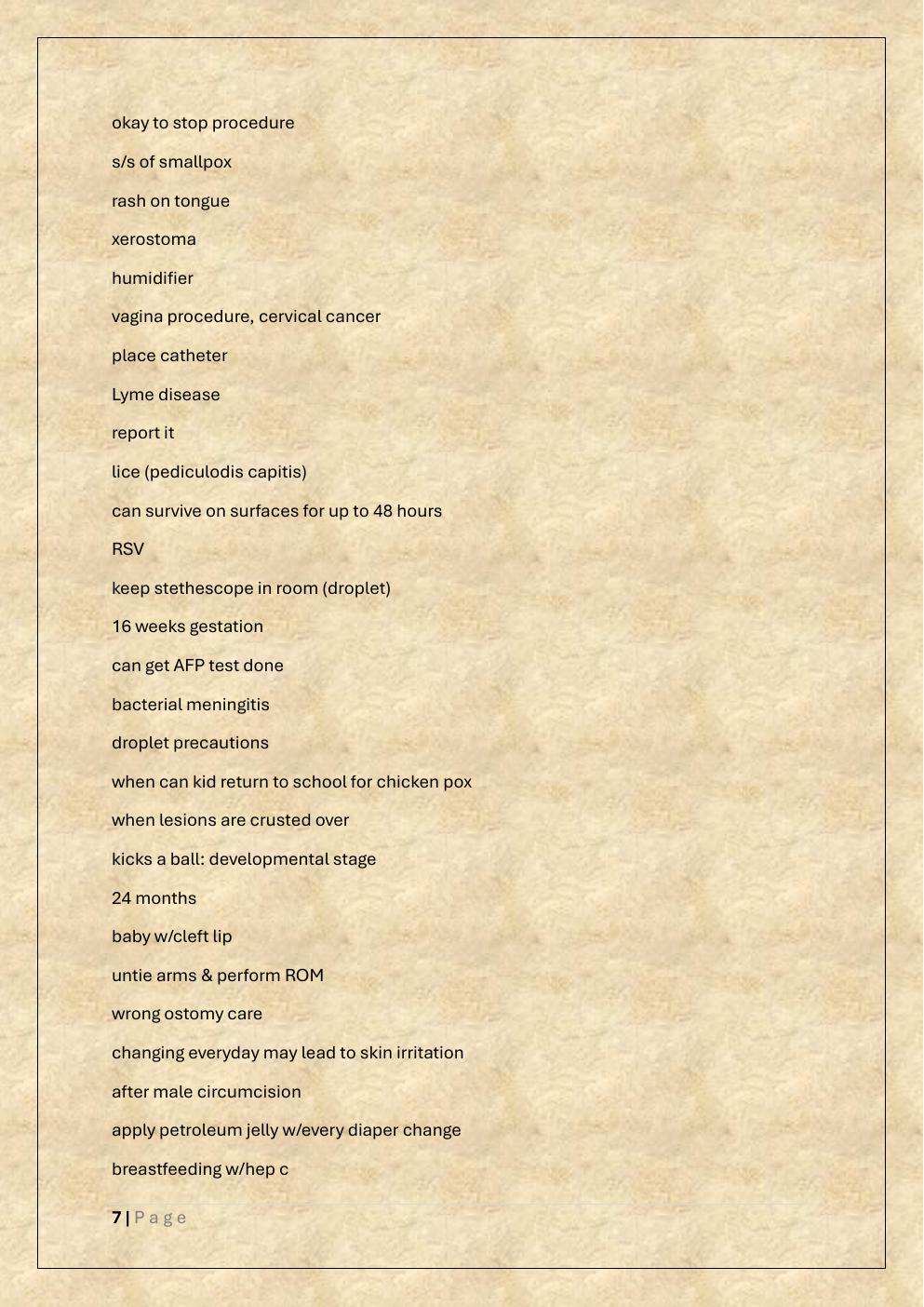 Preview page 7 of ATI RN COMPREHENSIVE EXIT |NURSING  REVIEW|EXAM