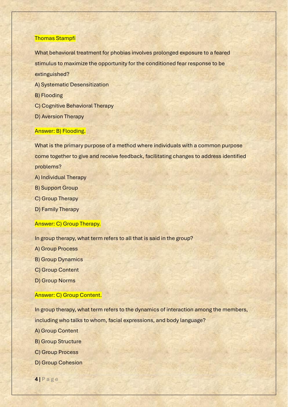 Preview page 4 of NSG 526 CLINICAL MODALITIES EXAM 2  PRACTICE REVIEW