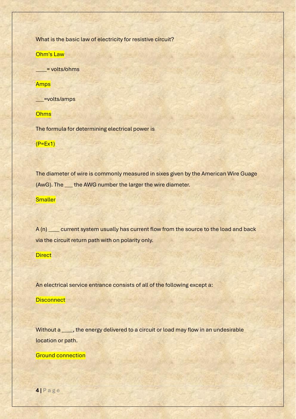 Preview page 4 of IAAI CFI EXAM PREP