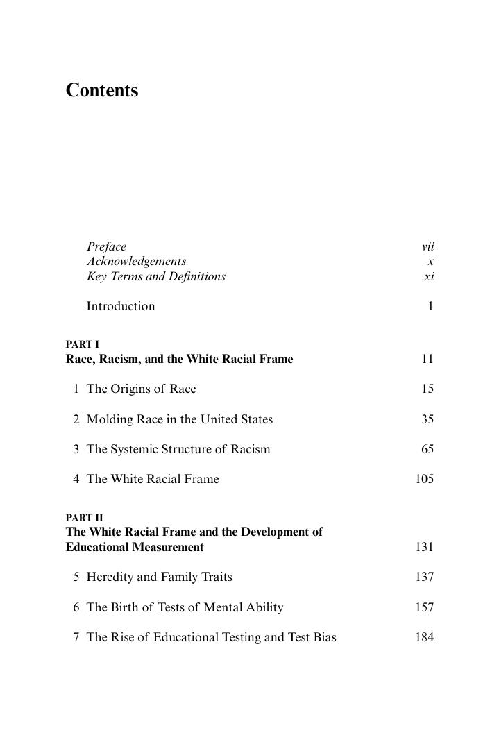 Preview page 6 of Systemic Racism and Educational Measurement Confronting Injustice in Testing, Assessment, and Beyond 1st Edition By Mich