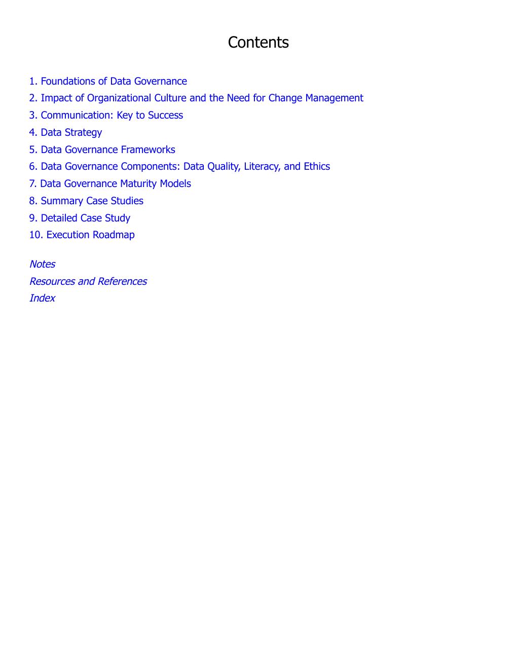 Preview page 6 of (EPUB) eBook A Practitioner's Guide to Data Governance A Case-Based Approach By Uma Gupta , San Cannon