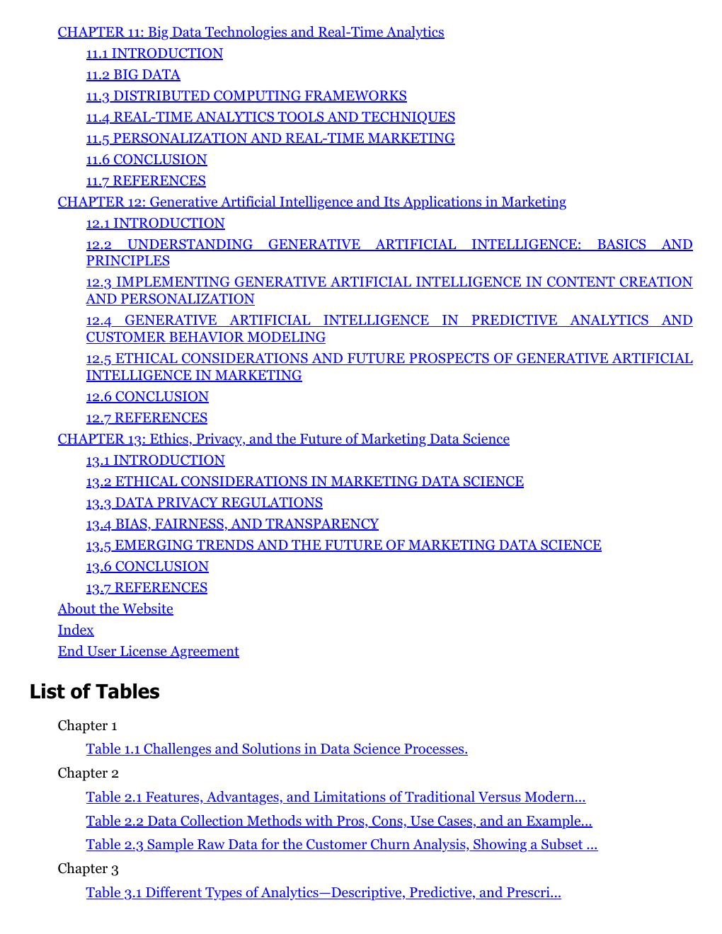 Preview page 5 of (EPUB) eBook Mastering Marketing Data Science A Comprehensive Guide for Today's Marketers 1st Edition By Iain Brown