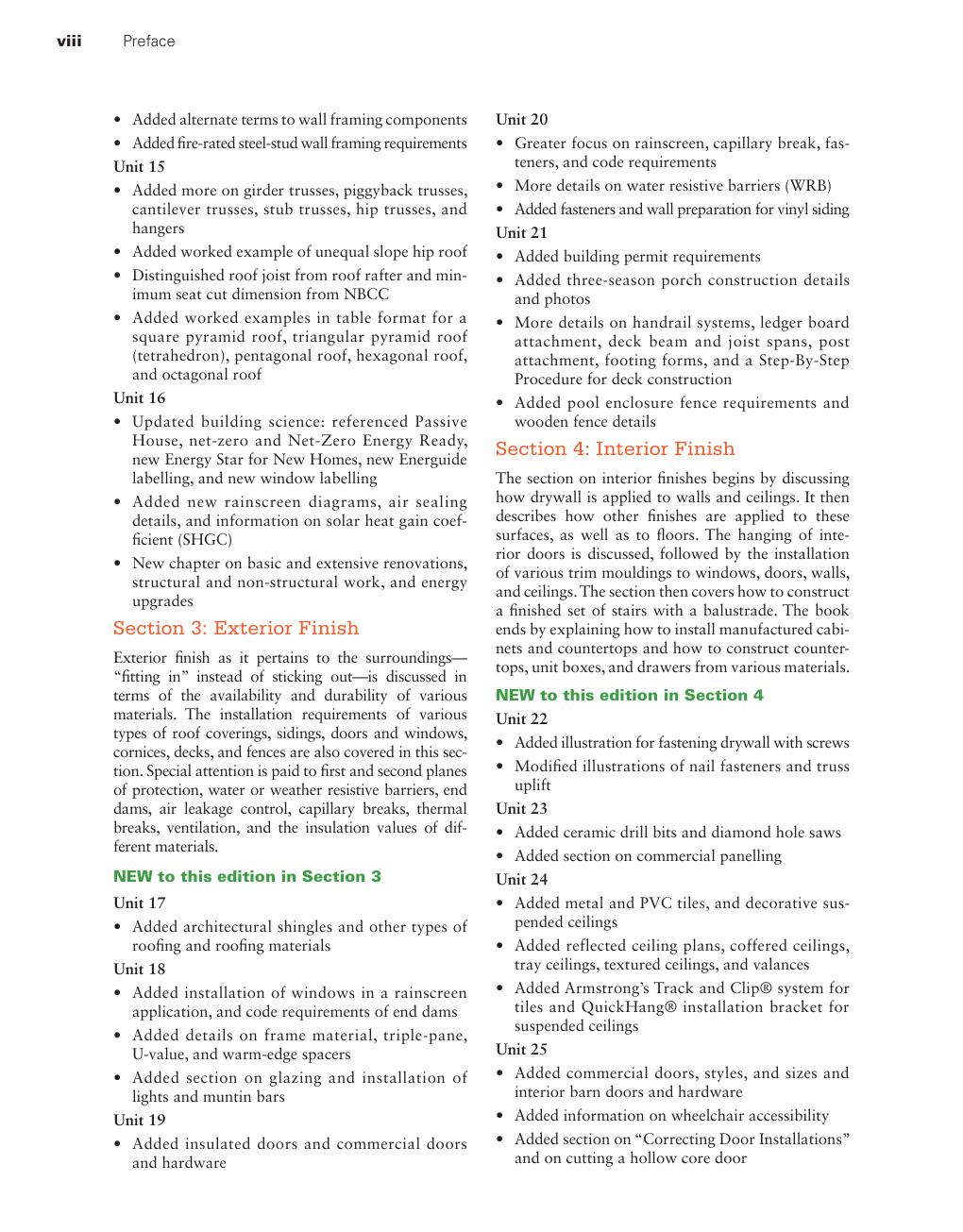 Preview page 10 of Carpentry 4th Canadian Edition By Floyd Vogt, Michael Nauth
