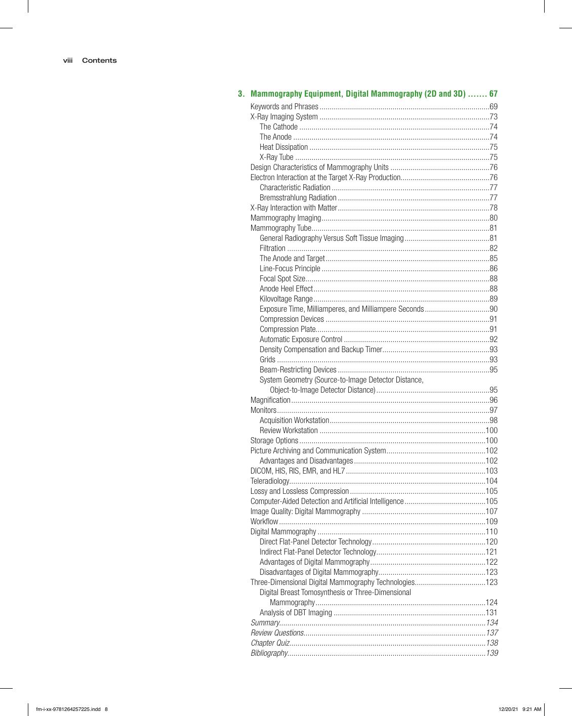 Preview page 9 of Mammography and Breast Imaging PREP Program Review and Exam Prep 3rd Edition By Olive Peart