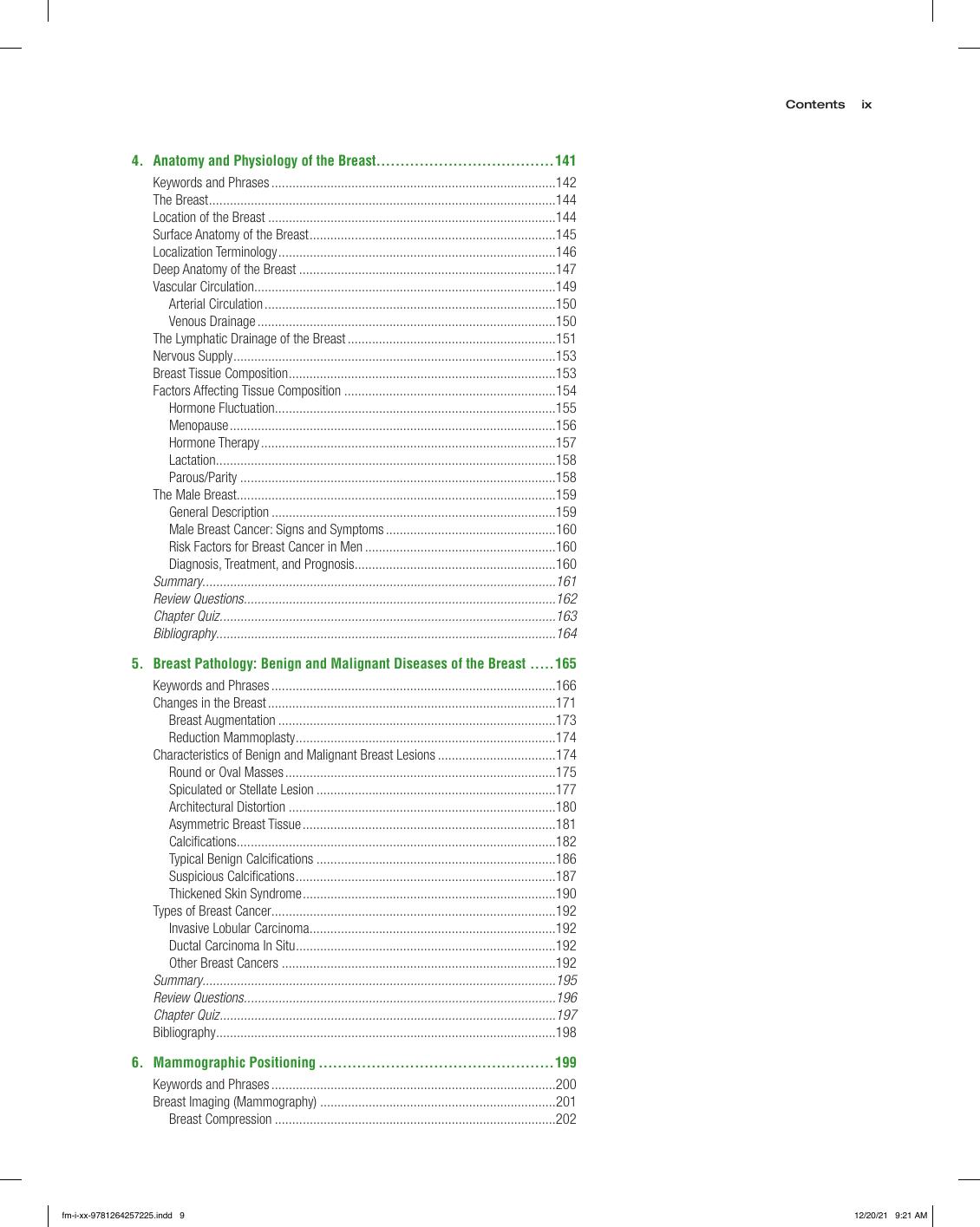 Preview page 10 of Mammography and Breast Imaging PREP Program Review and Exam Prep 3rd Edition By Olive Peart