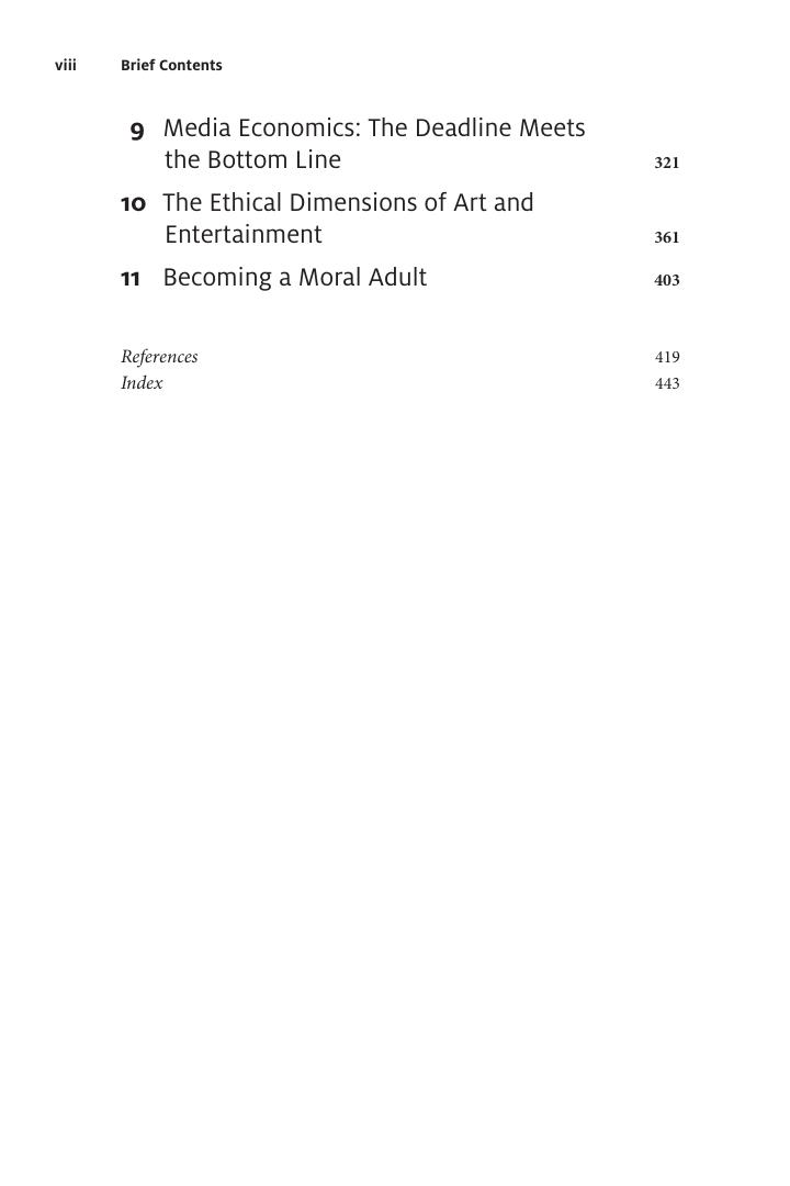 Preview page 9 of Media Ethics Issues and Cases 11th Edition By Chad Painter
