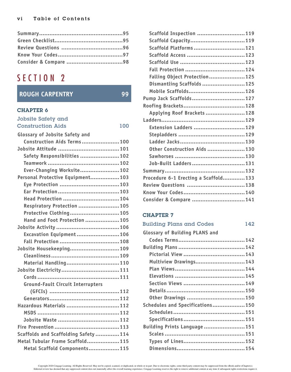 Preview page 8 of Residential Construction Academy Carpentry 5th Edition By Floyd Vogt, Gary Brackett