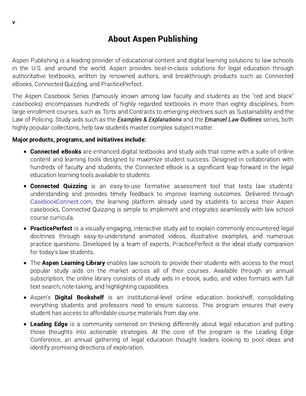 Preview page 6 of (EPUB) eBook Software Law and Its Application (Aspen Casebook) 1st Edition By Robert W. Gomulkiewicz
