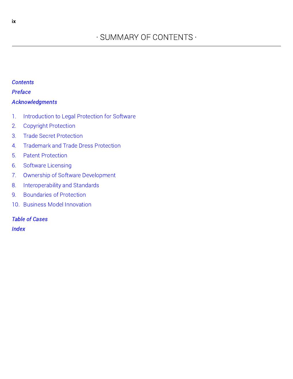 Preview page 8 of (EPUB) eBook Software Law and Its Application (Aspen Casebook) 1st Edition By Robert W. Gomulkiewicz