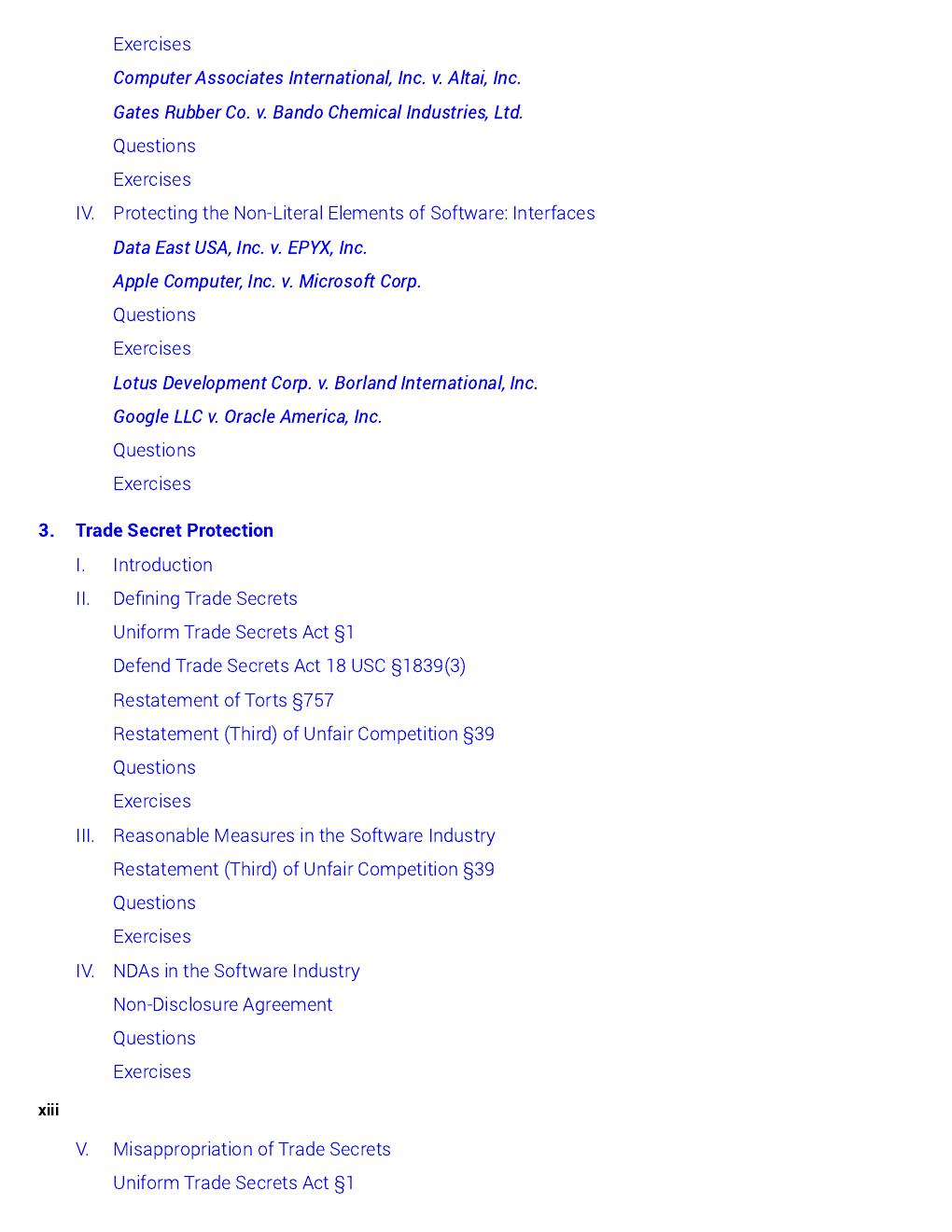 Preview page 10 of (EPUB) eBook Software Law and Its Application (Aspen Casebook) 1st Edition By Robert W. Gomulkiewicz
