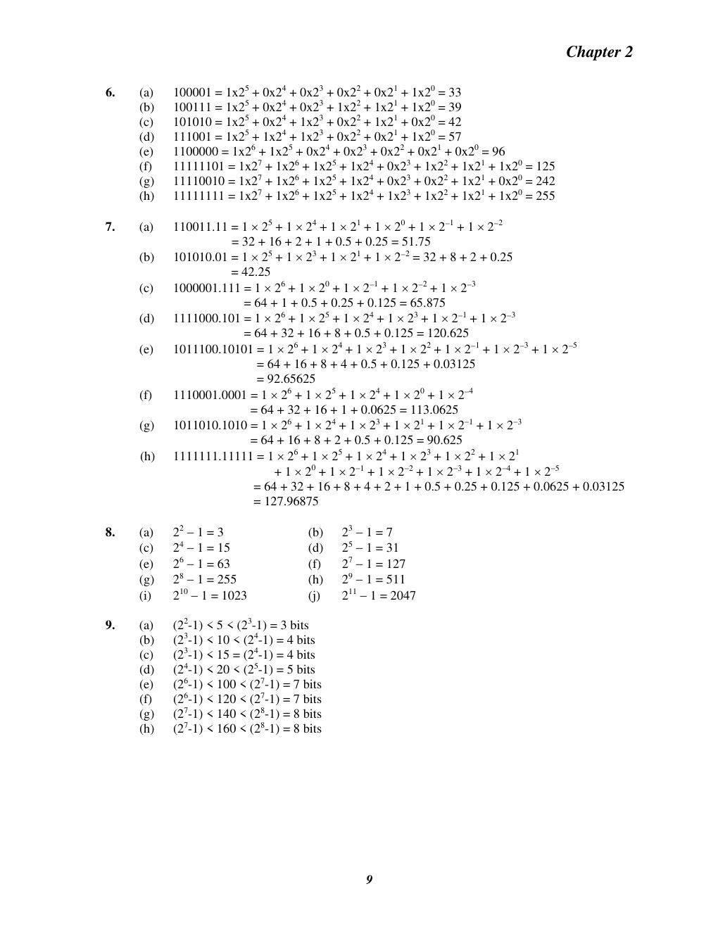 Preview page 9 of Solutions Manual Digital Fundamentals (Global Edition) 11th Edition By Thomas L. Floyd