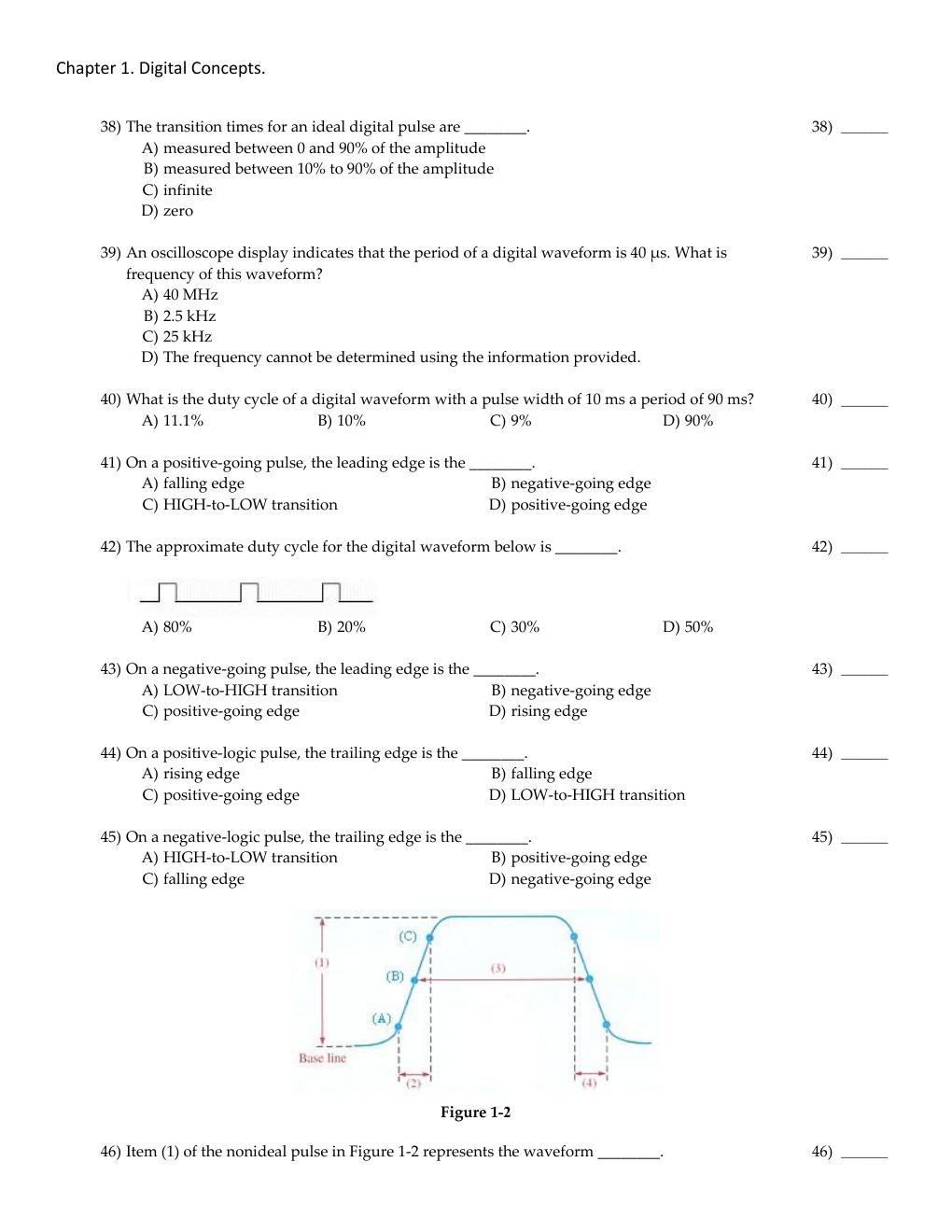 Preview page 3 of Test Bank for Digital Fundamentals (Global Edition) 11th Edition By Thomas L. Floyd