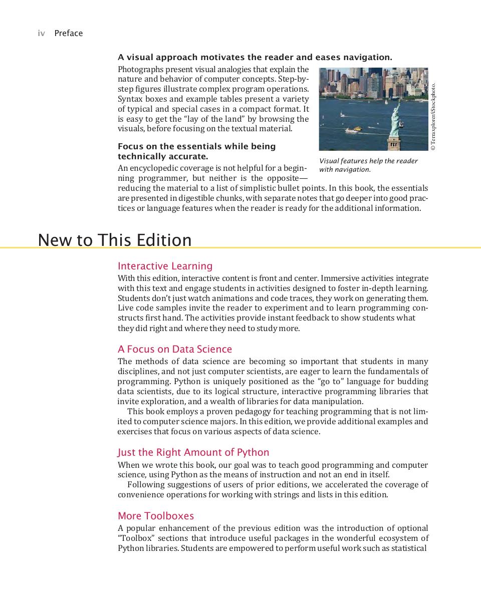 Preview page 6 of Python For Everyone 3rd Edition Cay S. Horstmann, Rance D. Necaise