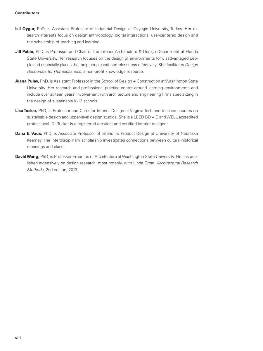 Preview page 9 of Research Methods for Interior Design Applying Interiority By Dana E. Vaux, David Wang