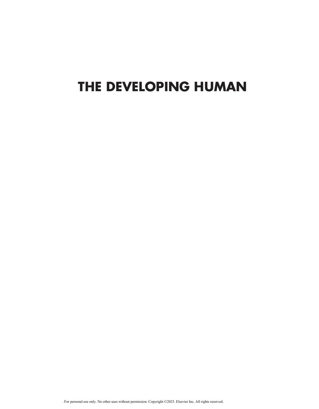 Preview page 3 of The Developing Human Clinically Oriented Embryology 12th Edition By Mark Torchia, T. V. N. Persaud
