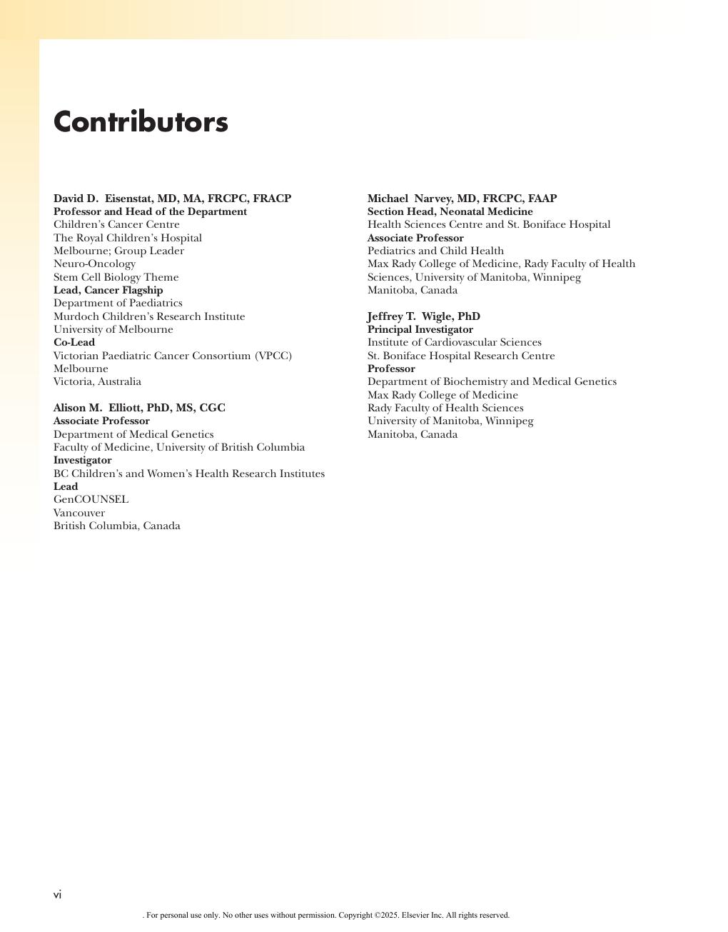 Preview page 7 of The Developing Human Clinically Oriented Embryology 12th Edition By Mark Torchia, T. V. N. Persaud