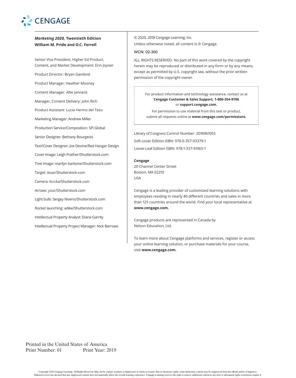 Preview page 4 of Marketing 2020 Edition By William Pride, O. C. Ferrell