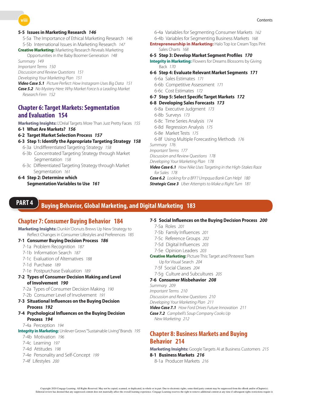 Preview page 10 of Marketing 2020 Edition By William Pride, O. C. Ferrell