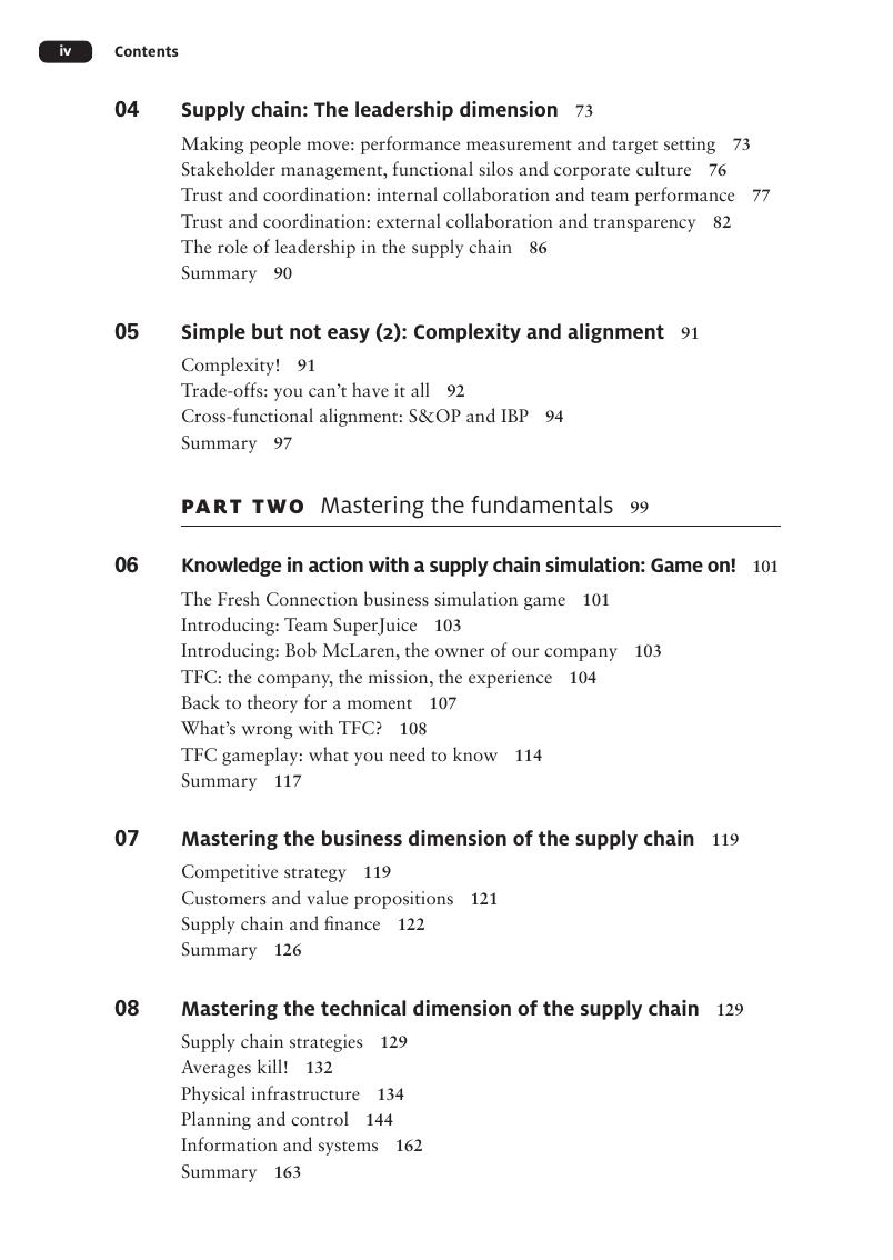 Preview page 5 of Mastering the Supply Chain Principles, Practice and Real-Life Applications 1st Edition by  Ed Weenk