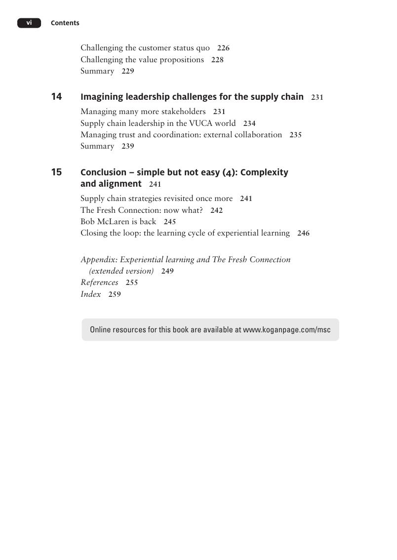 Preview page 7 of Mastering the Supply Chain Principles, Practice and Real-Life Applications 1st Edition by  Ed Weenk