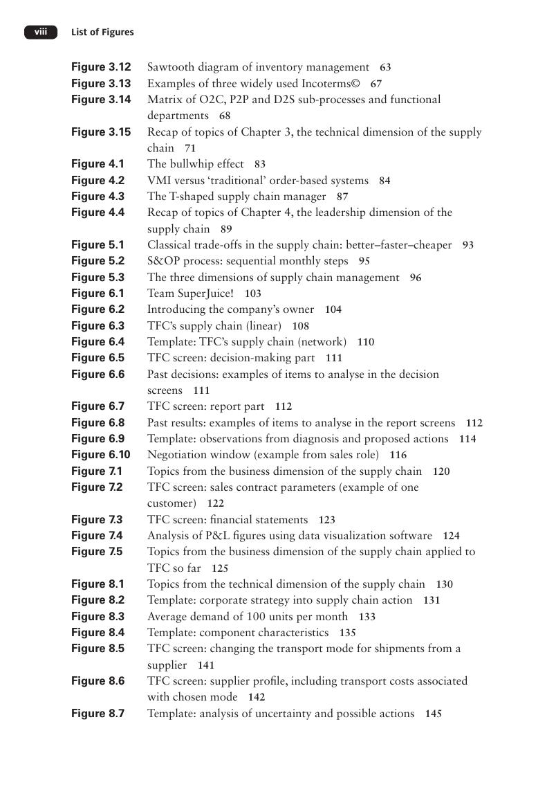Preview page 9 of Mastering the Supply Chain Principles, Practice and Real-Life Applications 1st Edition by  Ed Weenk