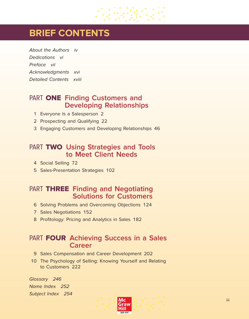 Preview page 4 of Professional Selling 2024 Release By George Deitz