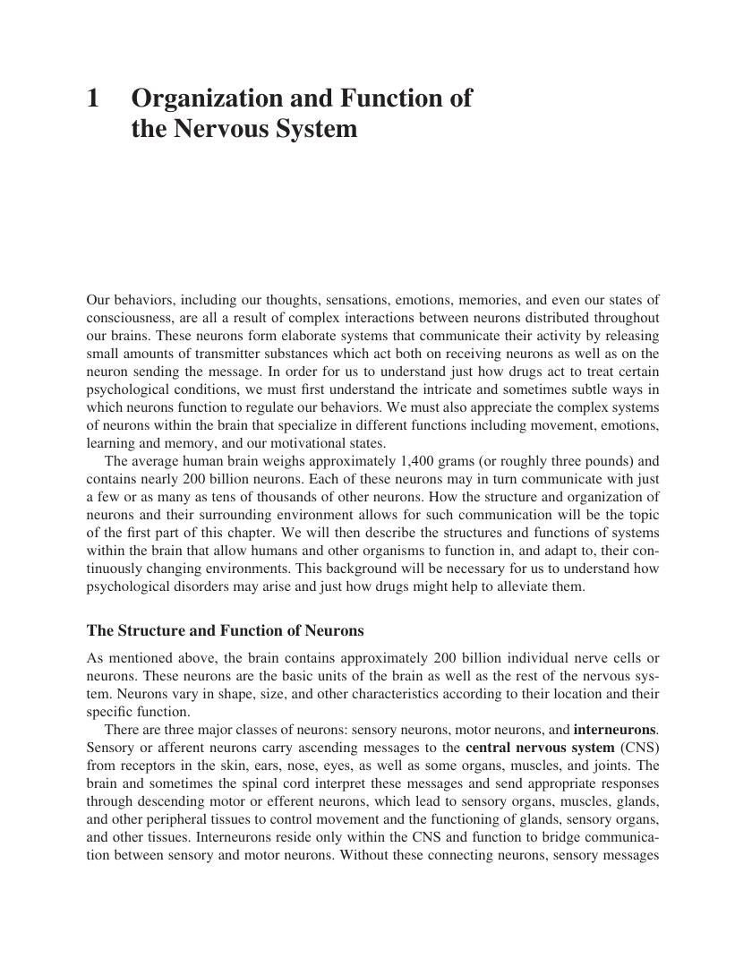Preview page 8 of Psychopharmacology 2nd Edition by R. H. Ettinger
