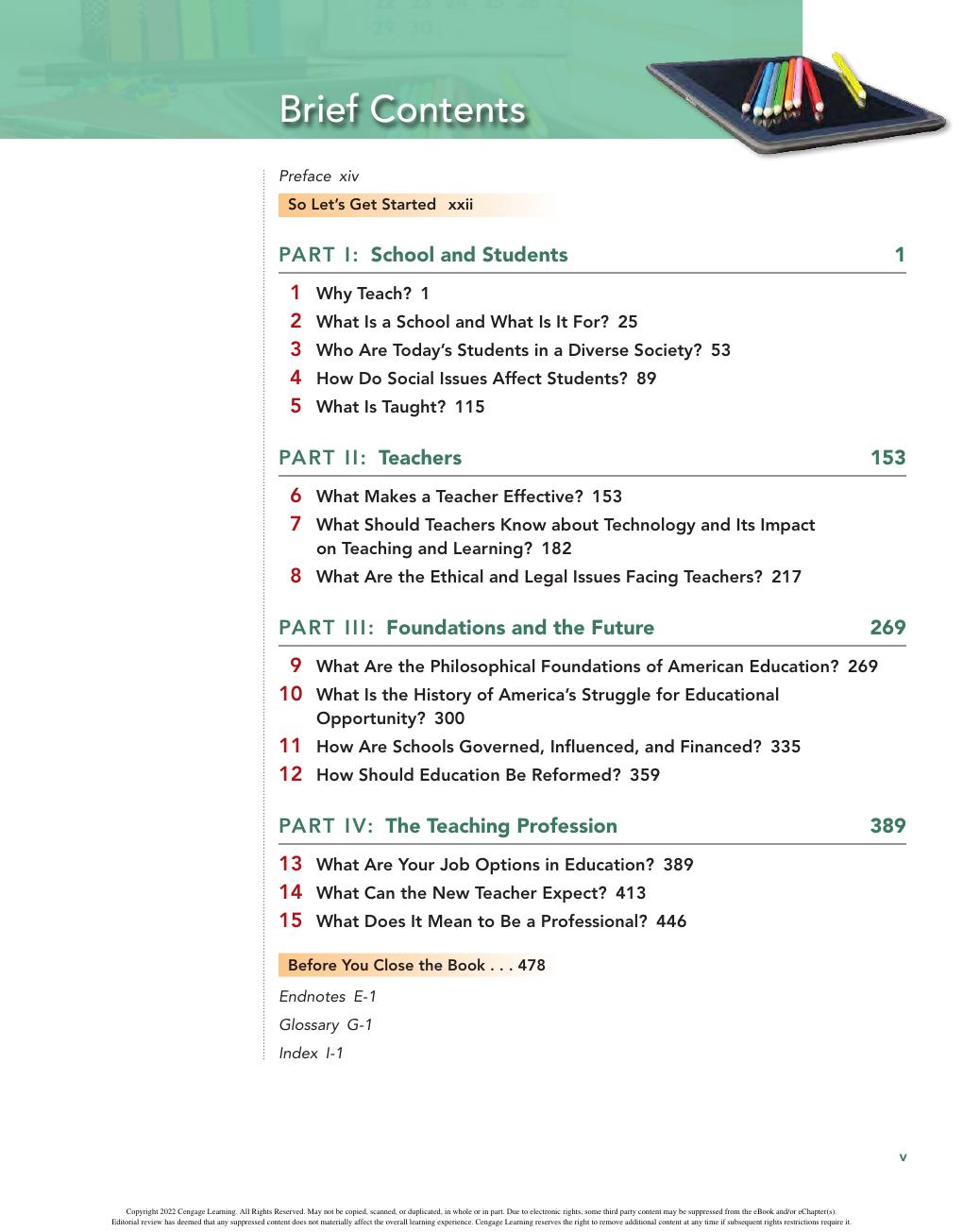 Preview page 2 of Those Who Can, Teach 15th Edition By Kevin Ryan