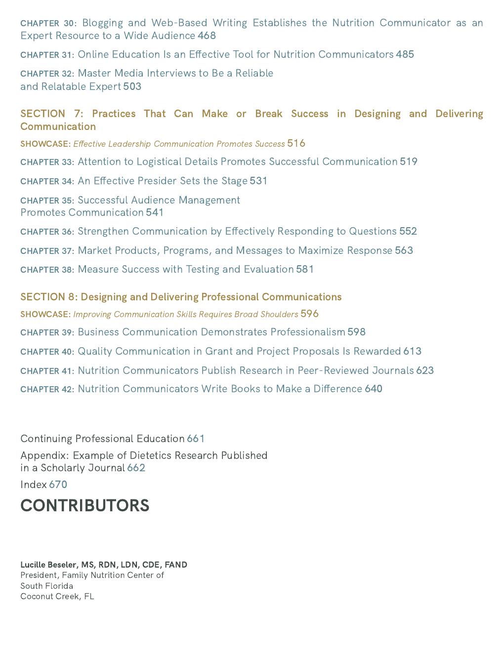 Preview page 7 of Communicating Nutrition The Authoritative Guide 1st Edition By Barbara J. Mayfield