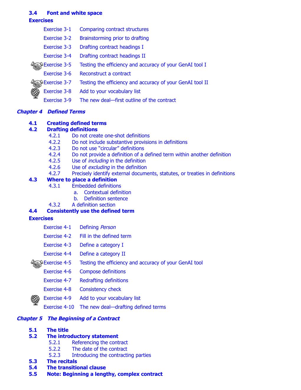 Preview page 10 of A Practical Guide to Drafting Contracts From Concept to Closure 3rd Edition By Cynthia Adams, Peter Cramer eBook PDF