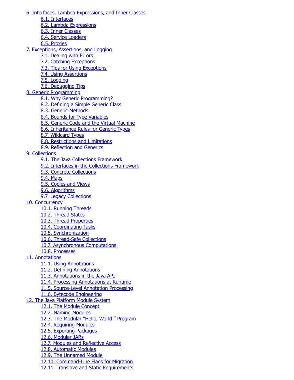 Preview page 7 of Core Java Advanced Features Volume I 13th Edition Cay S. Horstmann eBook PDF
