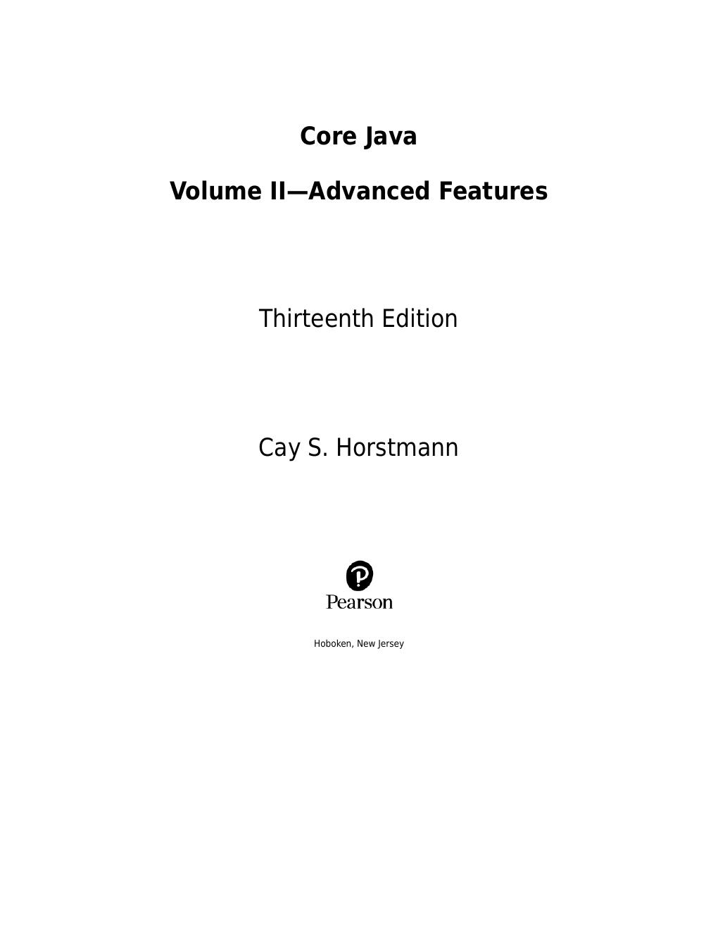 Preview page 4 of Core Java Advanced Features Volume II 13th Edition By Cay Horstmann eBook PDF