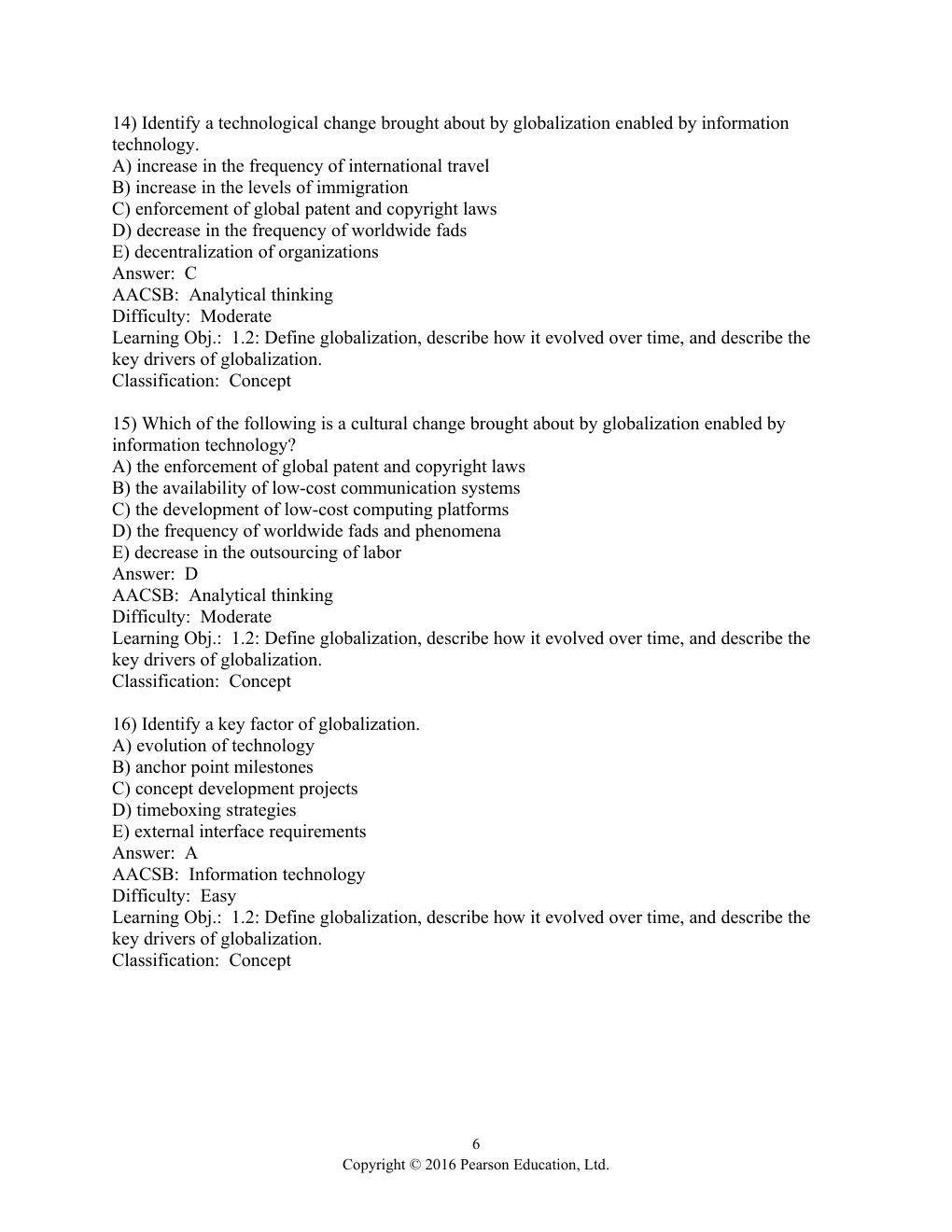 Preview page 6 of Test Bank For Information Systems Today, 7th Global Edition By Valacich
