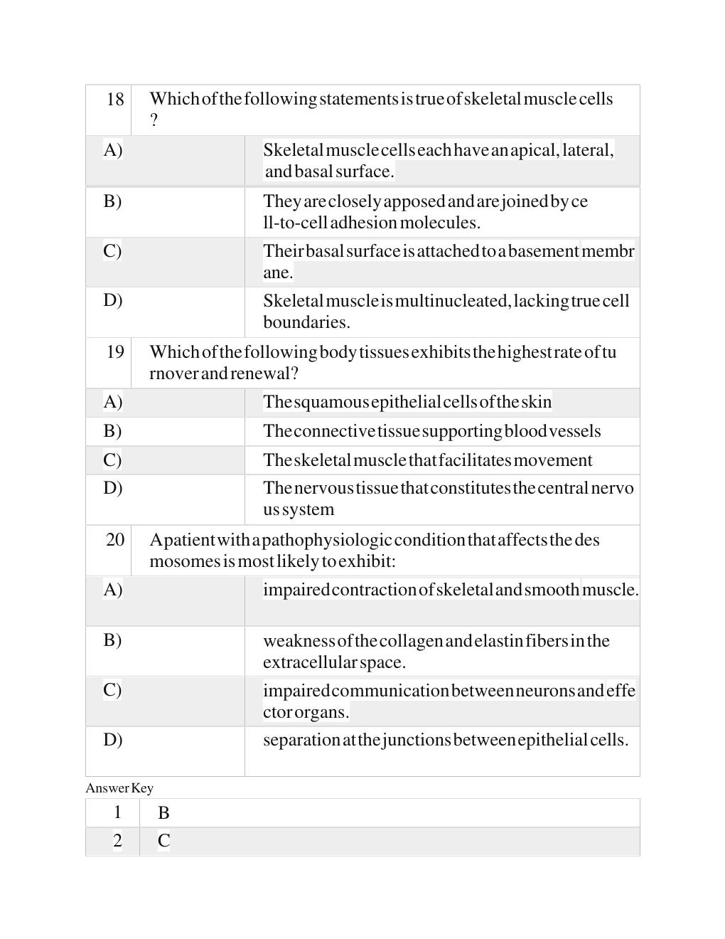 Preview page 9 of Test Bank for Robbins Basic Pathology  11th Edition  by Vinay Kumar, Abul K. Abba  Chapters 1 - 24