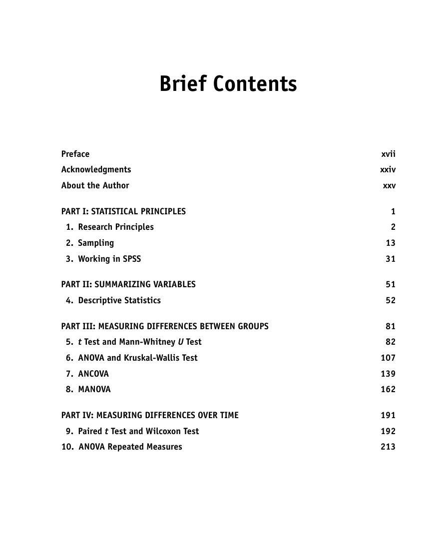 Preview page 6 of Practical Statistics for Nursing Using SPSS 1st Edition by Herschel Knapp