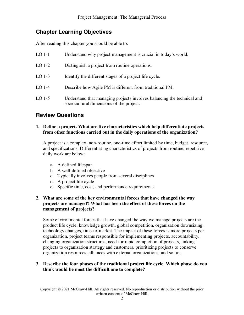 Preview page 2 of Solution Manual for Project Management the Managerial Process 8th Eric W Larson Clifford F. Gray