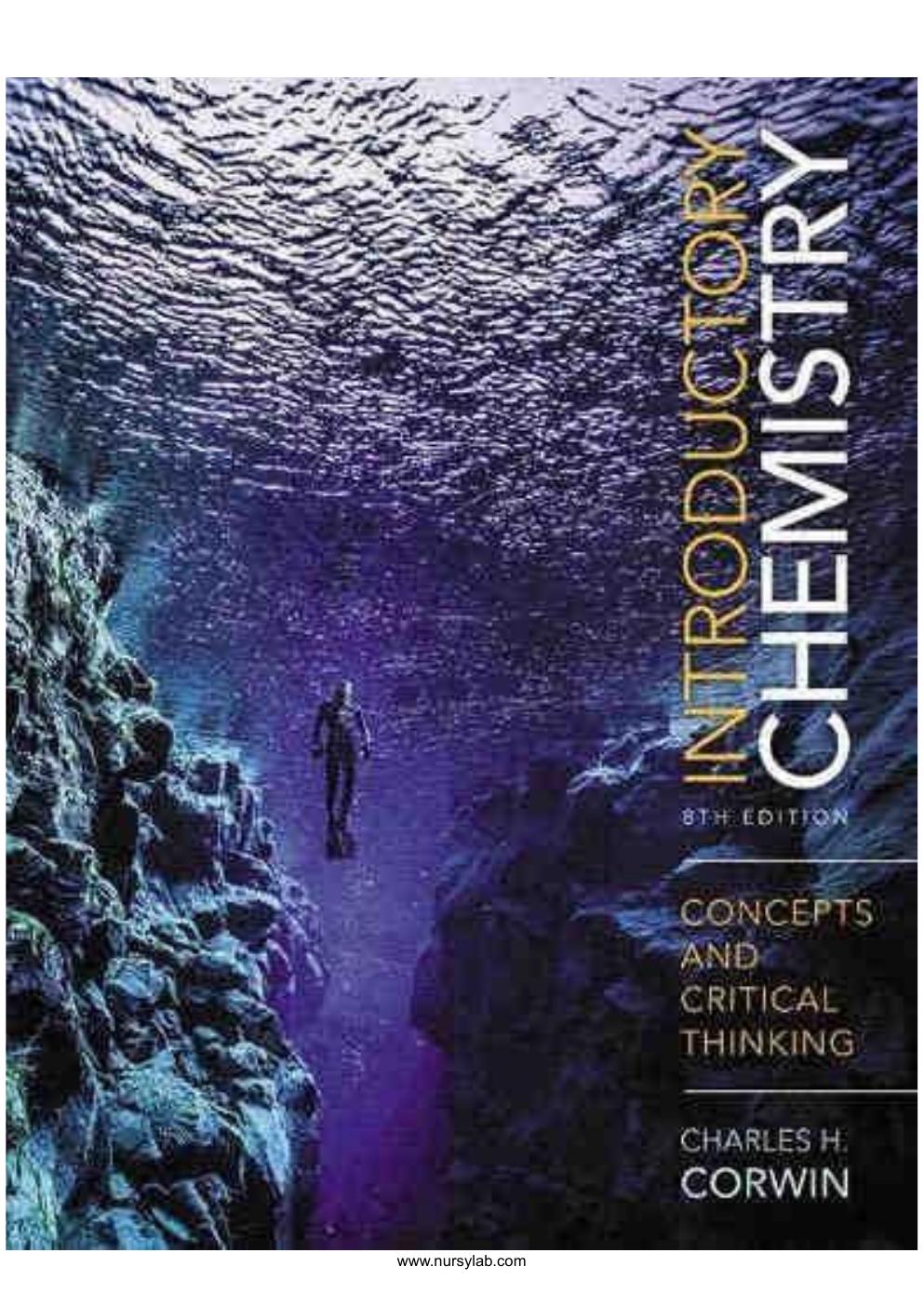 Preview page 2 of Introductory Chemistry Concepts and Critical Thinking 8th Edition Corwin Test Bank