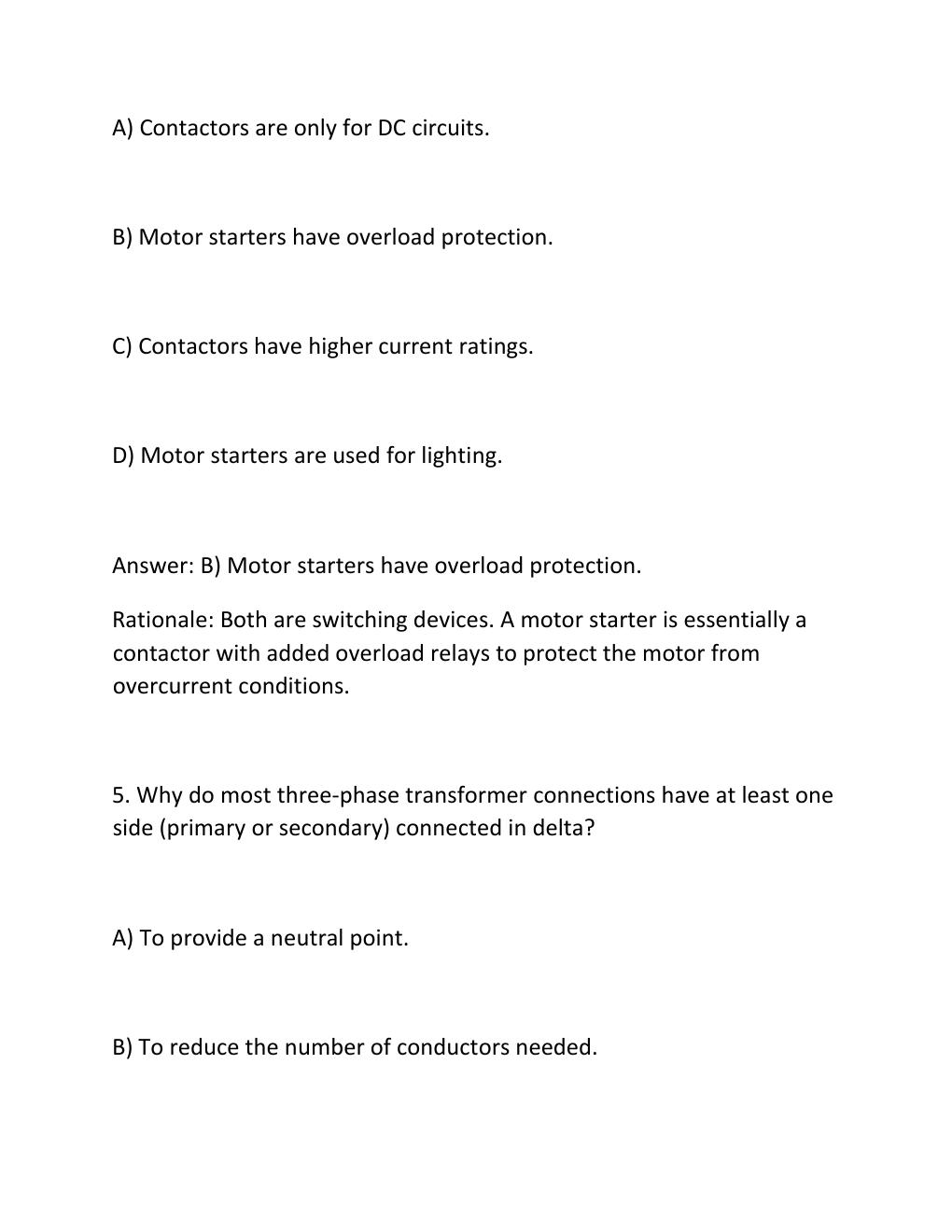 Preview page 4 of Electrical wiring industrial 18th edition solutions manual  herman  complete chapter-wise answers & industrial wiring ex