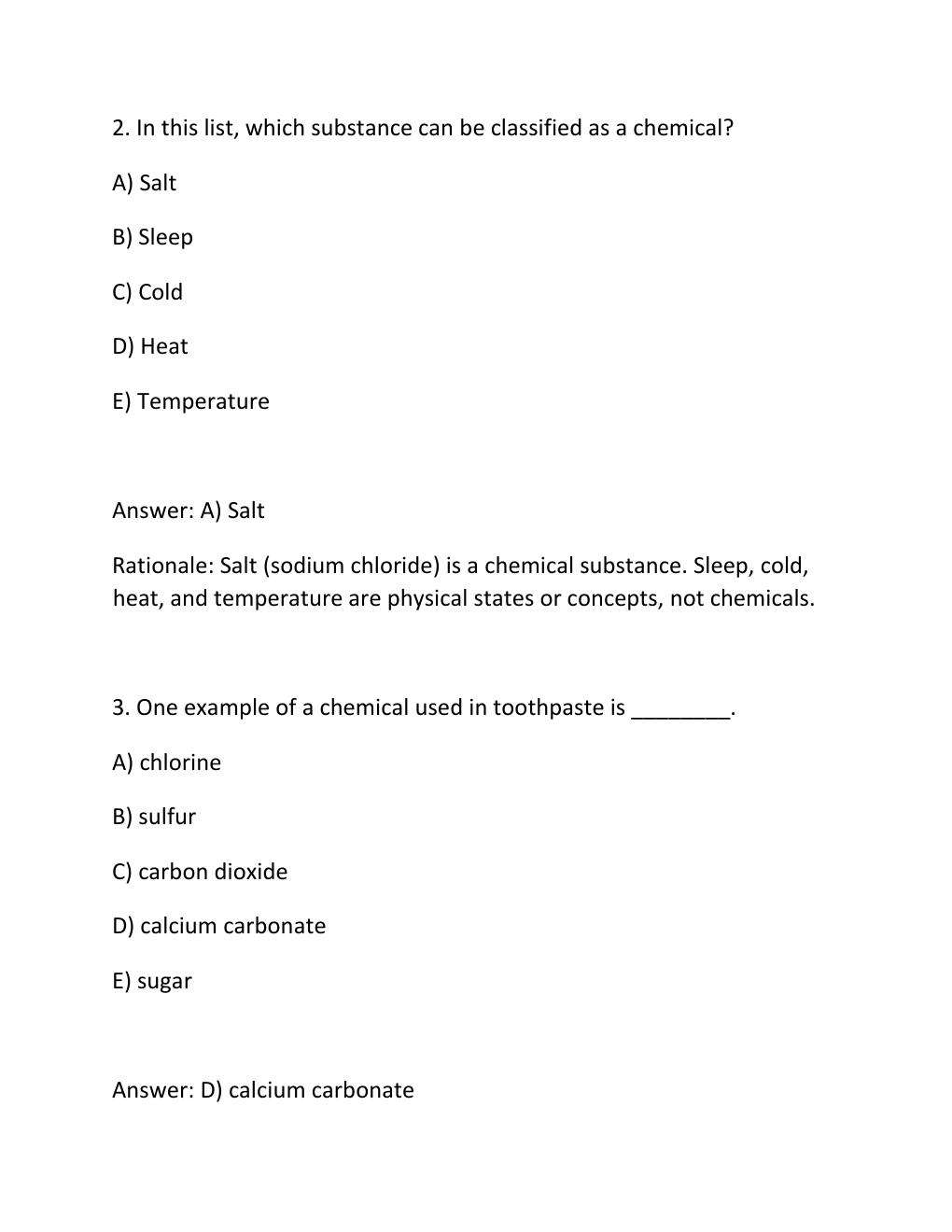 Preview page 2 of Test bank for chemistry an introduction to general