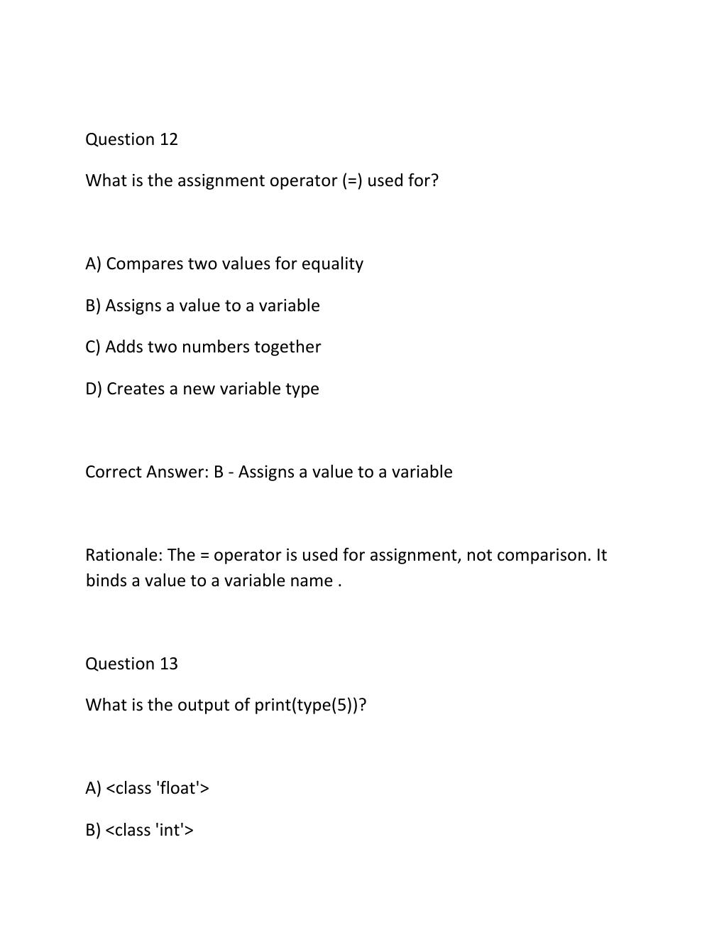 Preview page 9 of Wgu d335 oa introduction to programming in python  objective assessment  actual questions with verified answers  new 202