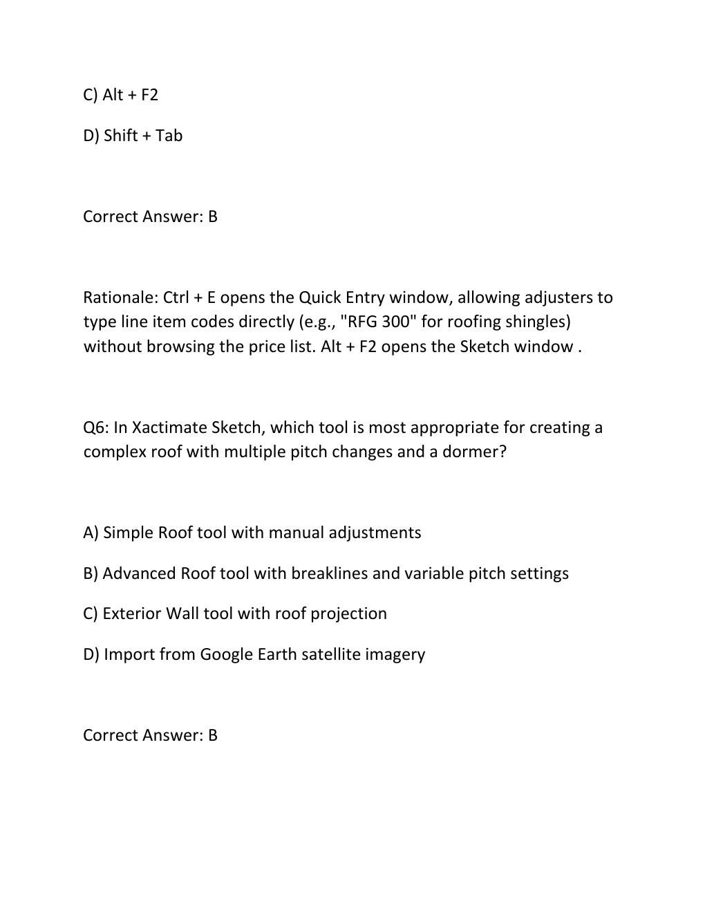Preview page 5 of State farm estimatics exam – complete 2026 version with verified questions and correct answers – graded a+