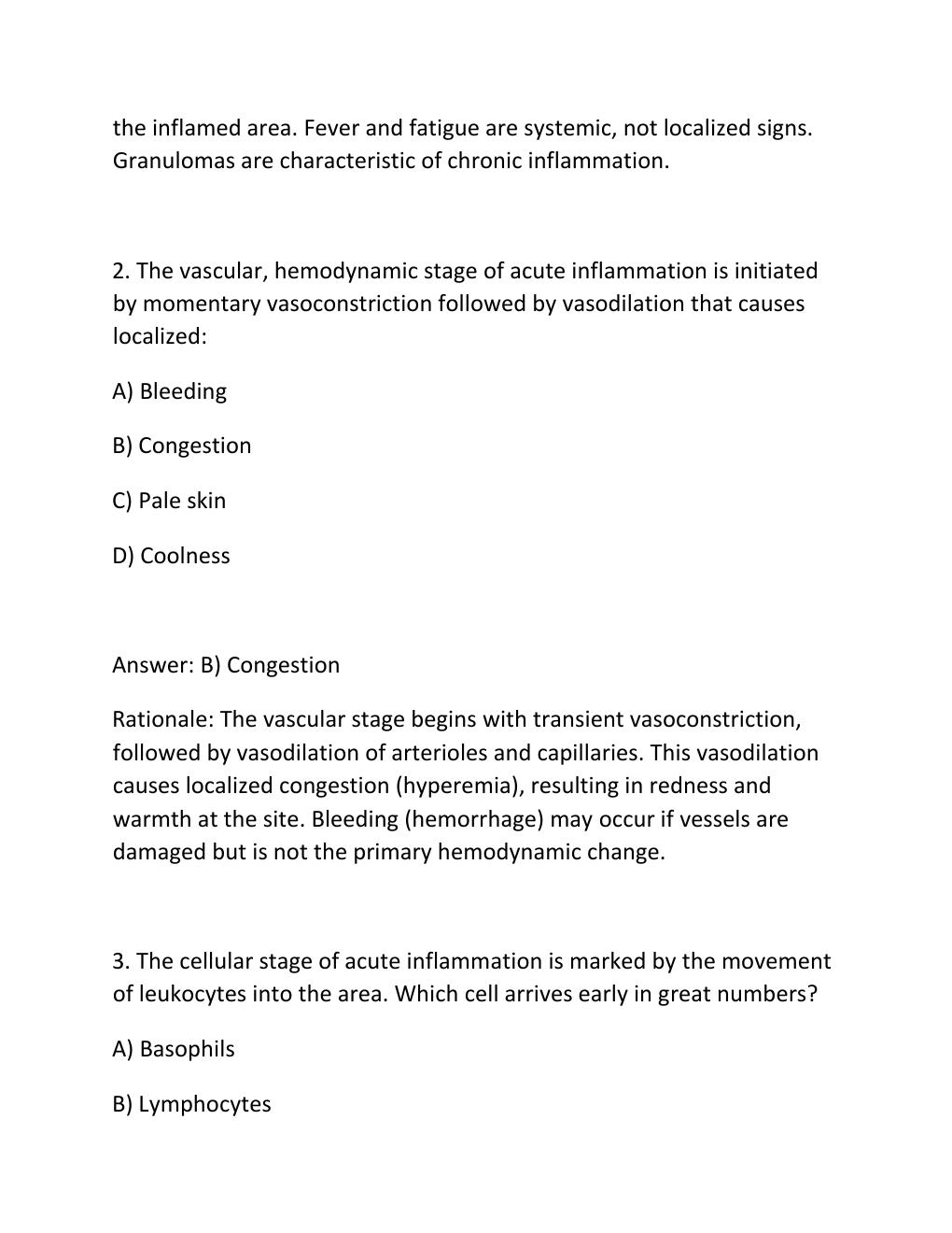 Preview page 2 of Test bank for advanced physiology and pathophysiology