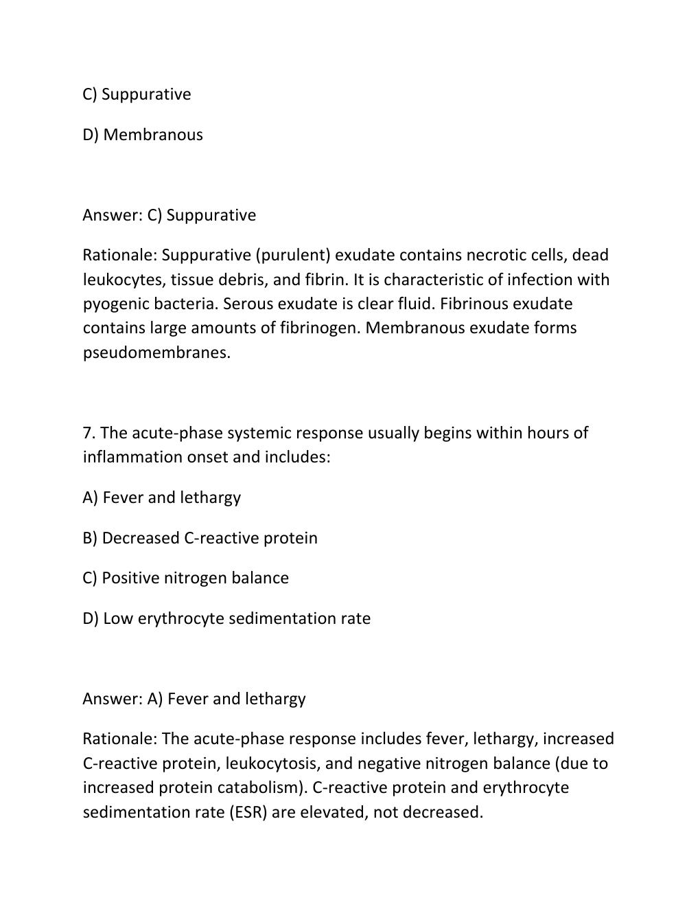Preview page 5 of Test bank for advanced physiology and pathophysiology