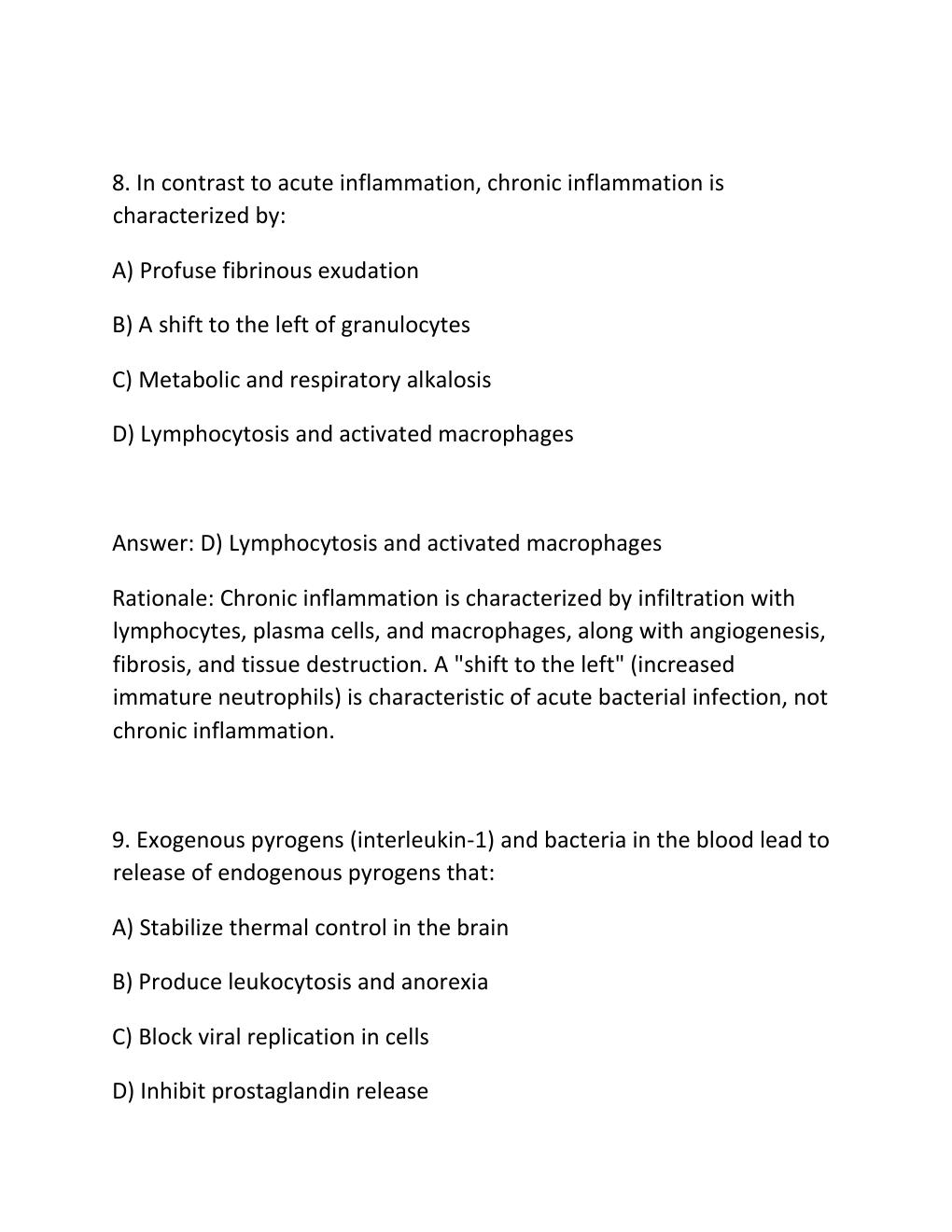 Preview page 6 of Test bank for advanced physiology and pathophysiology