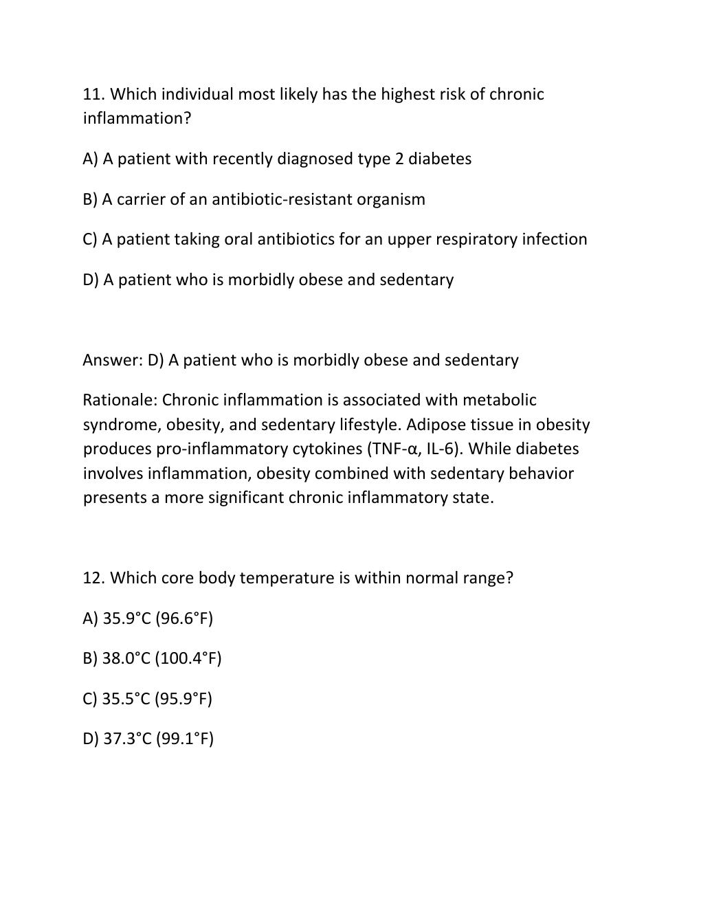 Preview page 8 of Test bank for advanced physiology and pathophysiology
