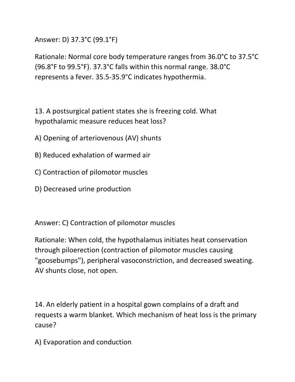 Preview page 9 of Test bank for advanced physiology and pathophysiology