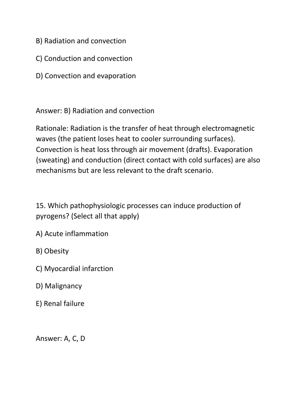 Preview page 10 of Test bank for advanced physiology and pathophysiology