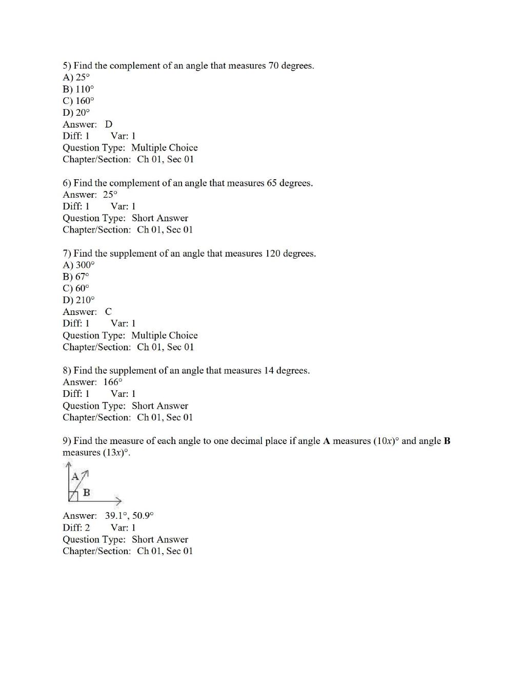 Preview page 3 of Test Bank for Trigonometry 5th Edition by Cynthia Y. Young