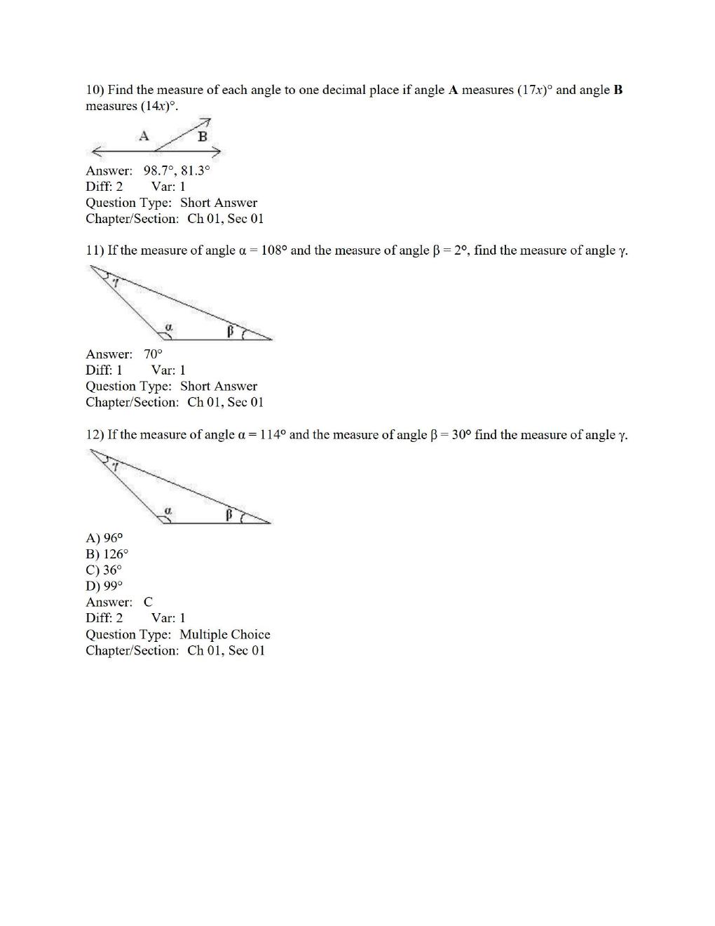 Preview page 4 of Test Bank for Trigonometry 5th Edition by Cynthia Y. Young